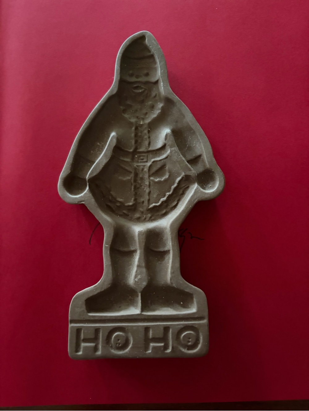 Hartstone Santa 'HO HO' Mold - Brown